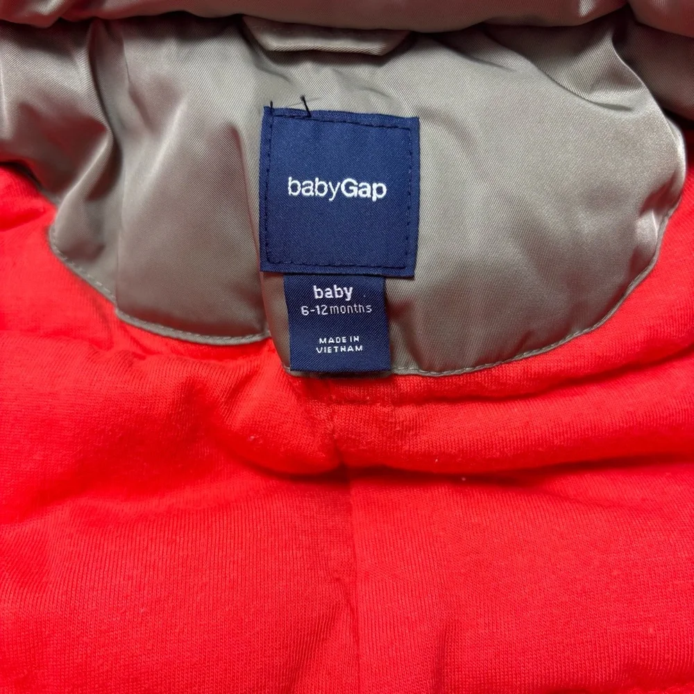 GAP‎ Baby Gap Olive Green Snowsuit Size 6-12 Months